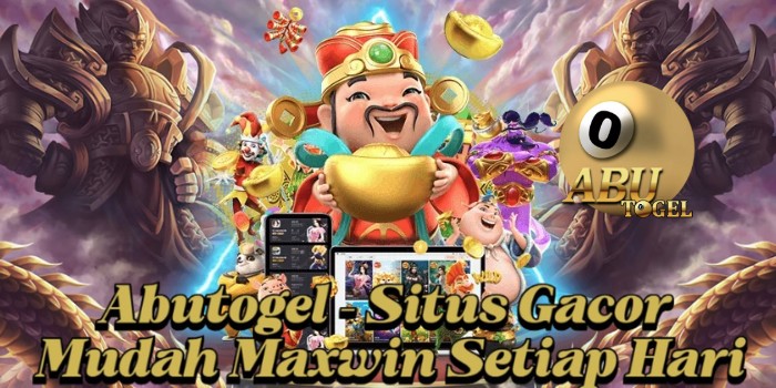 Abutogel – Situs Gacor Mudah Maxwin Setiap Hari